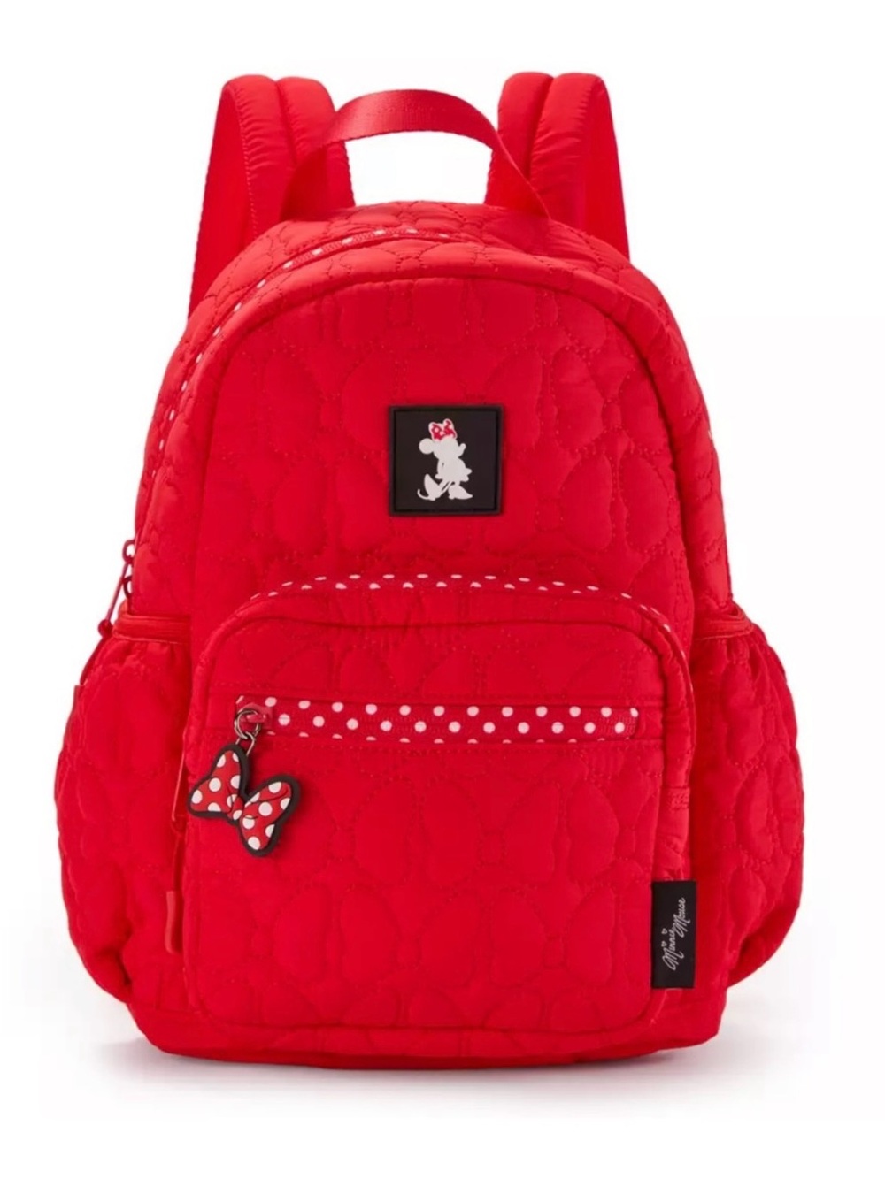 Disney Red Quilted Minnie Mouse mini Backpack